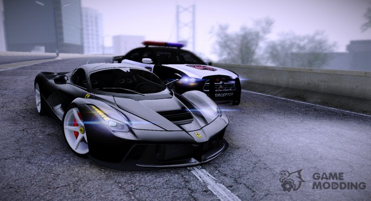 USA Police cars for IVF para GTA San Andreas