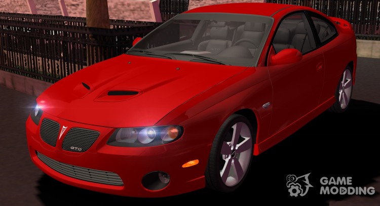 El Pontiac GTO de 2006 para Street Legal Racing Redline