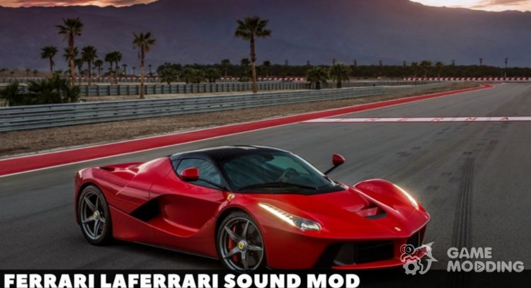 Ferrari LaFerrari Sound mod for GTA San Andreas