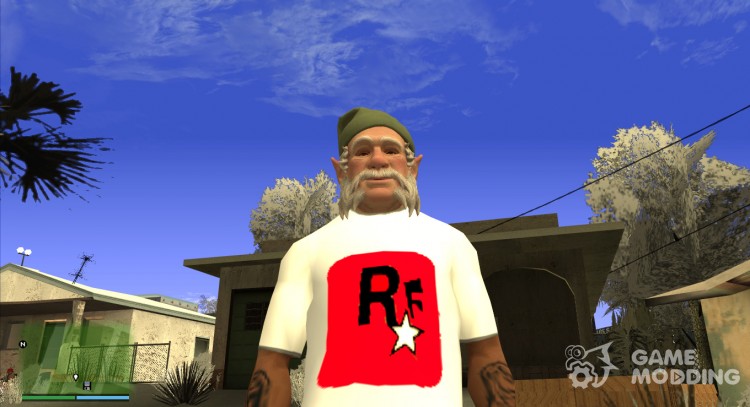 T-shirt my Channel HD for GTA San Andreas