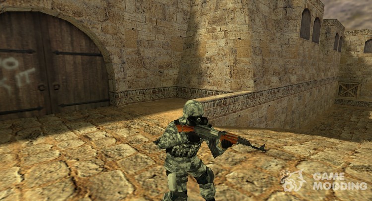 Арктический камуфляж SAS для Counter Strike 1.6