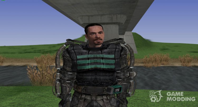 Miembro de la agrupación Аномалы con un aspecto único de S. T. A. L. K. E. R v.1 para GTA San Andreas