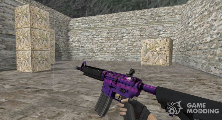 M4A4 Moonrise for Counter Strike 1.6