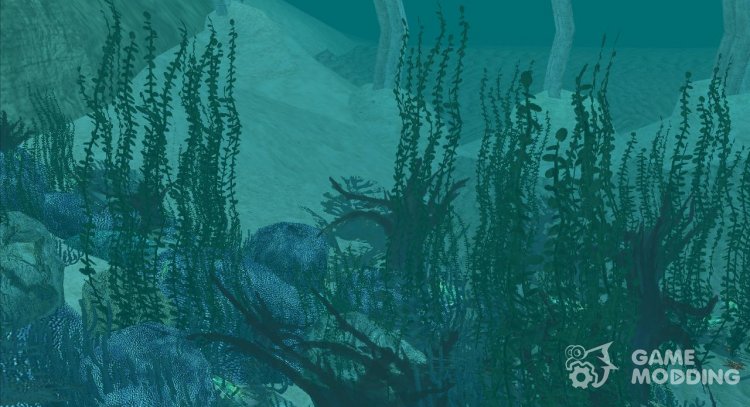 Подводный мир для GTA San Andreas