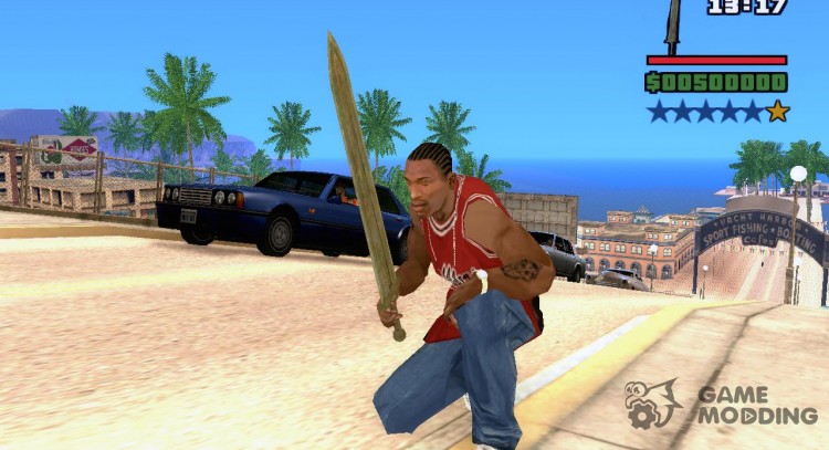 Двемерский меч для GTA San Andreas