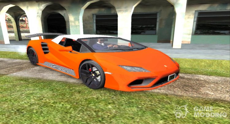 GTA V Pegassi Tempesta Spyder para GTA San Andreas