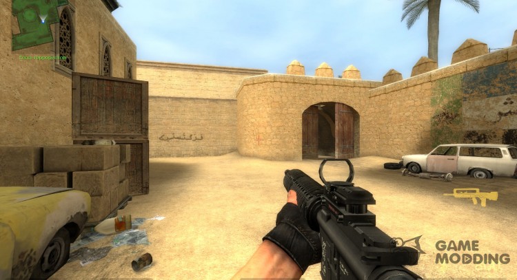 Imitates COD4 M16A4 for Counter-Strike Source