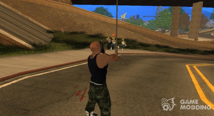 Новые Гангстерские зоны для GTA San Andreas