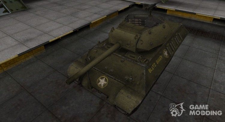 Historical camouflage M10 Wolverine for World Of Tanks