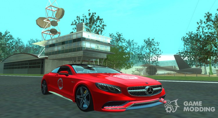 Mercedes-Benz S63 AMG Coupe v1 для GTA San Andreas