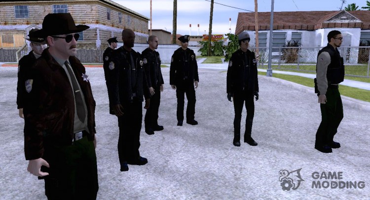 gta sa police skin mods