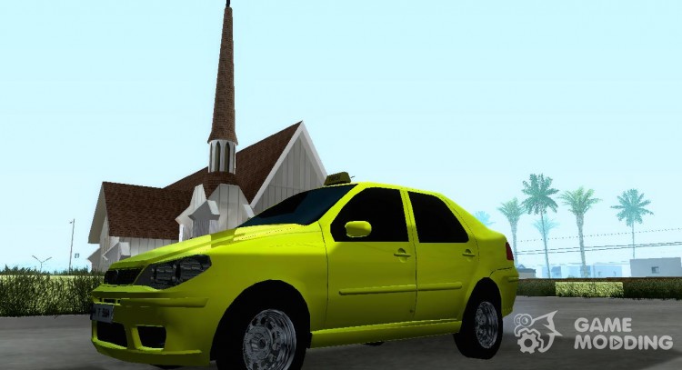 Fiat Albea Taxi for GTA San Andreas