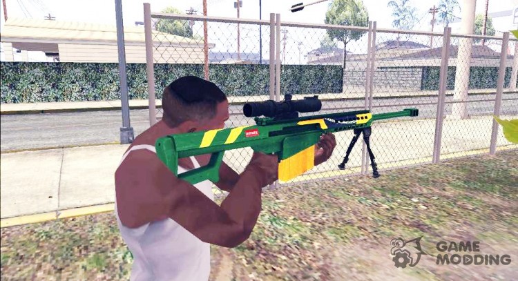 M82A3 Brazil для GTA San Andreas