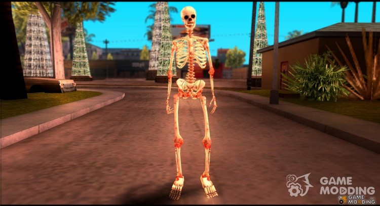 Skeleton from Sniper Elite v.2 для GTA San Andreas