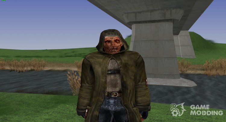 A member of the group Dark stalkers from S. T. A. L. K. E. R V. 22 for GTA San Andreas