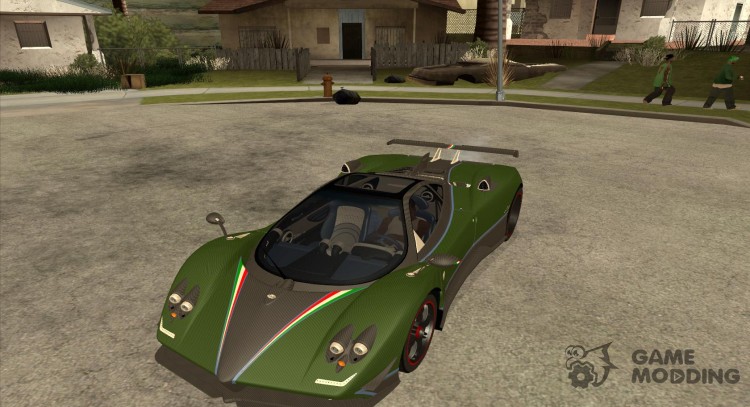 Pagani Zonda Tricolore 2010 for GTA San Andreas