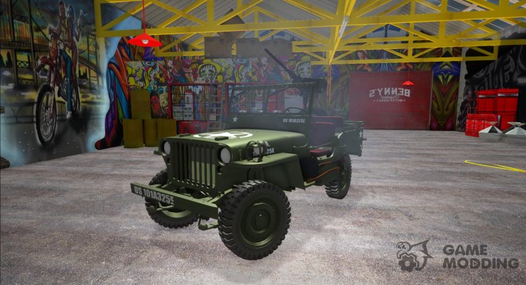 1945 Willys MB 'Jeep' para GTA San Andreas