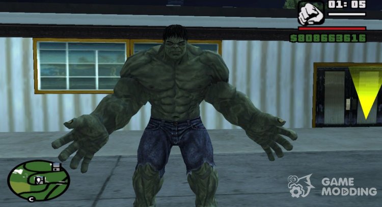 Hulk v2.1 для GTA San Andreas