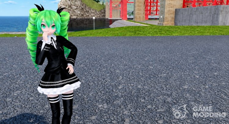 Hatsune Miku - Dark Angel for GTA San Andreas