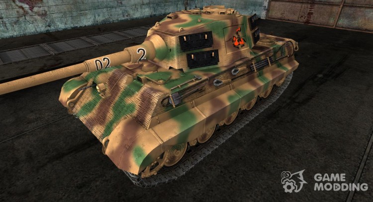 Tela de esmeril para PzKpfw VIB tigre II para World Of Tanks