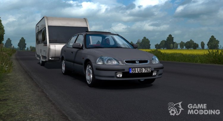 Honda Civic IES для Euro Truck Simulator 2