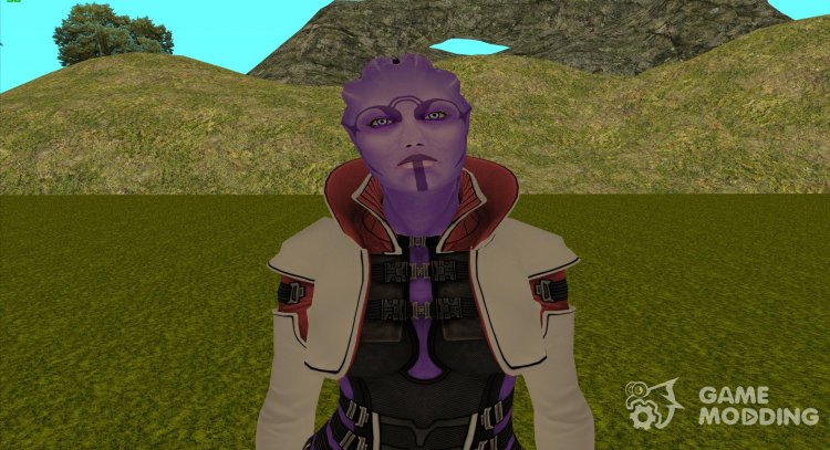 Aria T'Loak from Mass Effect for GTA San Andreas
