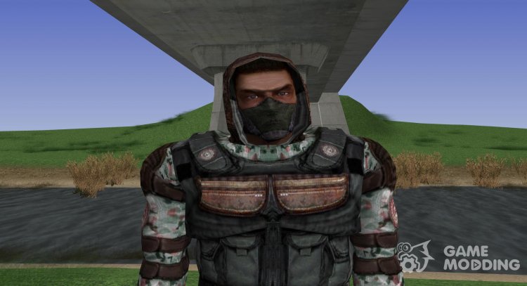 Miembro de la ИИГ de S. T. A. L. K. E. R v.1 para GTA San Andreas