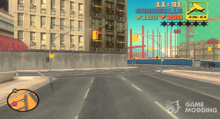 Roads из GTA IV для GTA 3