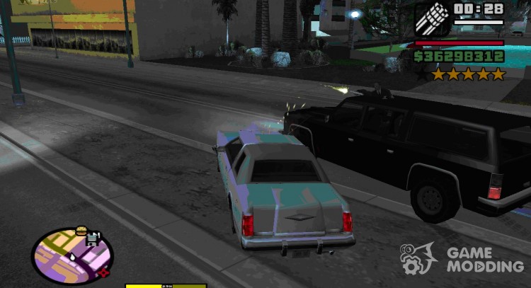 Полицейские стреляют из окон для GTA San Andreas