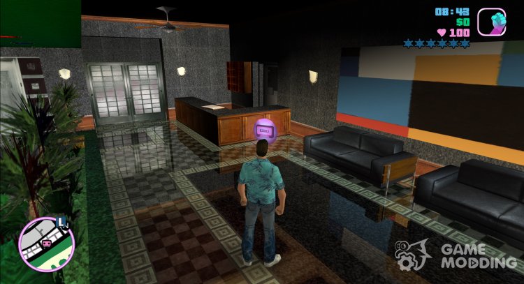 Отключение смещения времени при сохранении для GTA Vice City