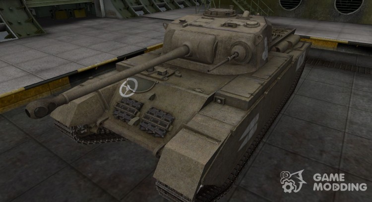Зоны пробития контурные для Centurion Mk. I для World Of Tanks