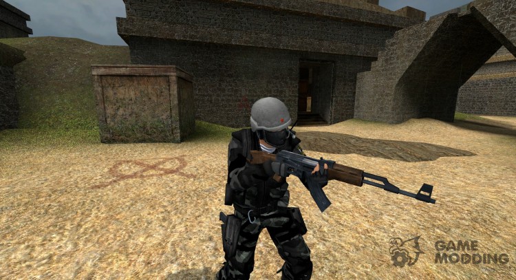 Russian spepsnaz V2 for Counter-Strike Source