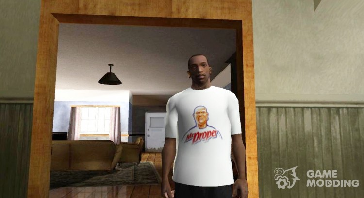 T-shirt Mr. Proper for GTA San Andreas