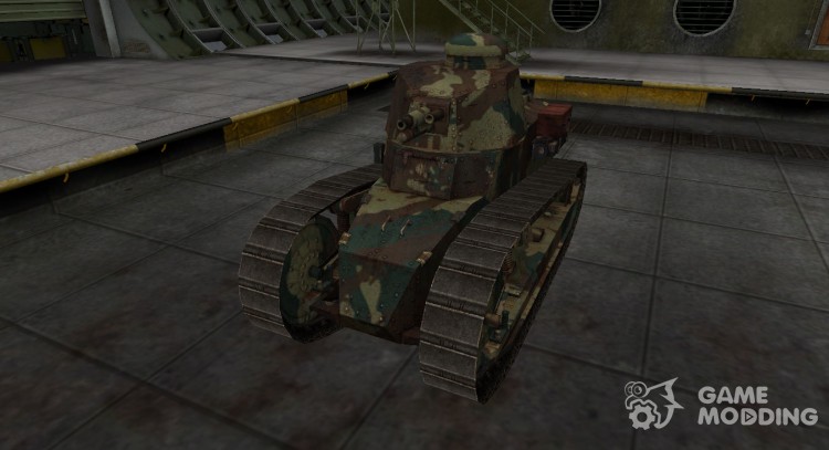 French new skin for Renault FT for World Of Tanks