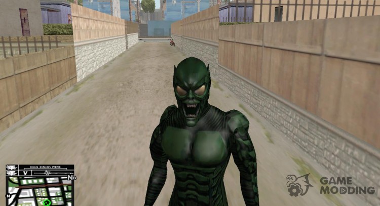 Зеленый гоблин для GTA San Andreas