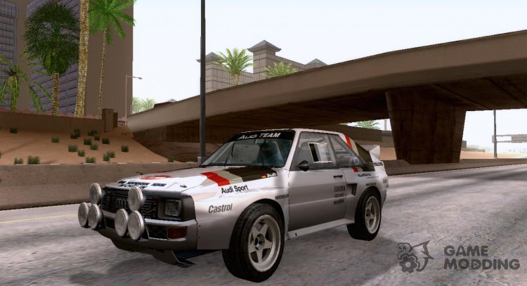 Audi Sport Quattro Rally Group B para GTA San Andreas