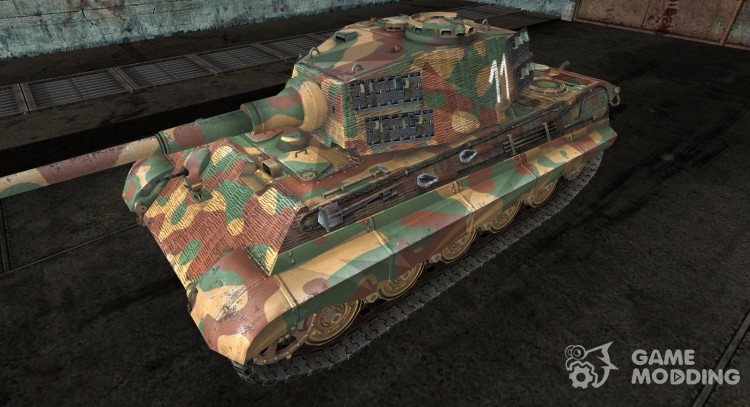 The Panzer Tiger II Eugene Shadrin for World Of Tanks