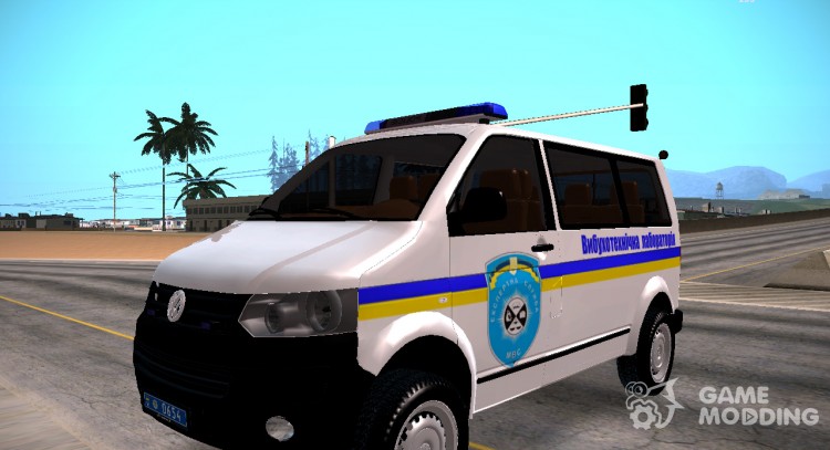 Volkswagen Transporter Minesweeper Ukraine for GTA San Andreas