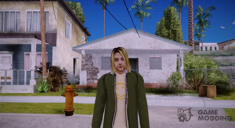 Kurt Cobain (Nirvana) for GTA San Andreas