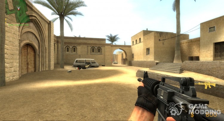 default m4a1 with phong for Counter-Strike Source