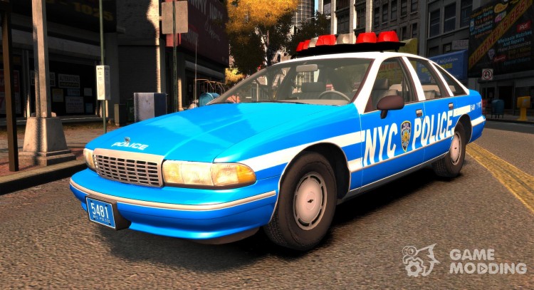 1993 Chevrolet Caprice NYPD for GTA 4