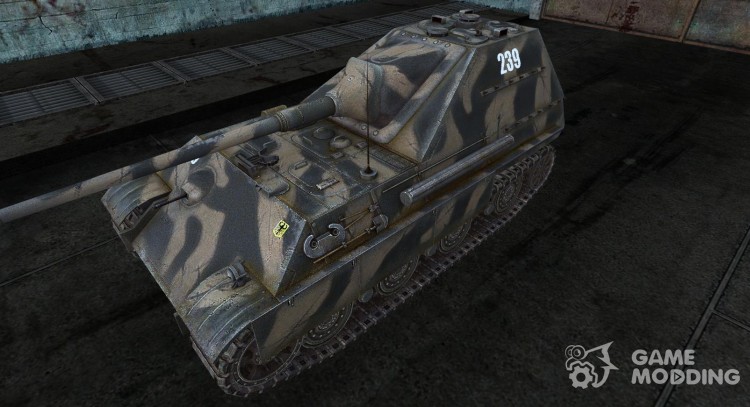 Skin for JagdPanther II for World Of Tanks