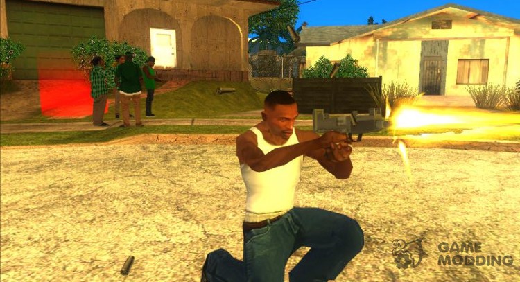 Пак оружия из Saints Row 2 (By Babay) для GTA San Andreas