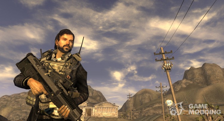 Halo Reach DMR rifle для Fallout New Vegas