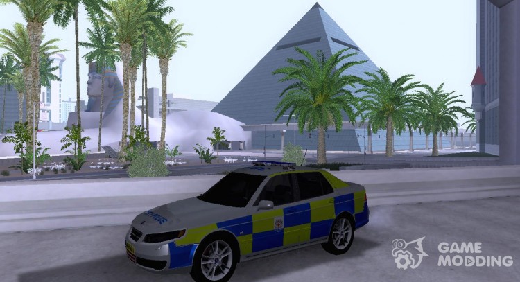 2006 9-3 SAAB City of London Police для GTA San Andreas