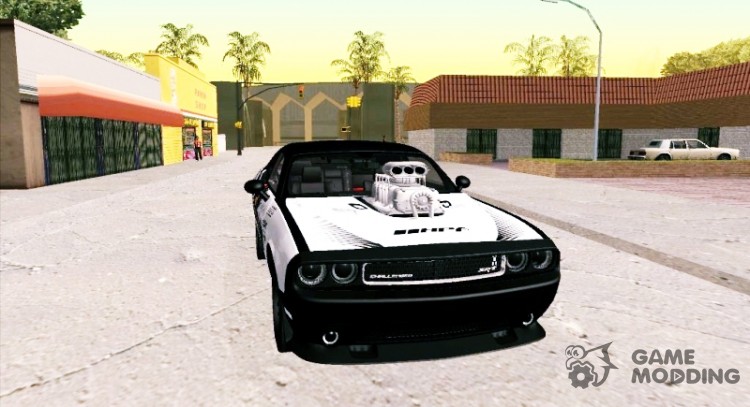 Dodge Challenger SRT8 Hemi Drag-Tuning для GTA San Andreas