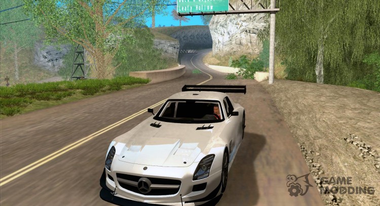 Mercedes-Benz SLS AMG GT-R для GTA San Andreas