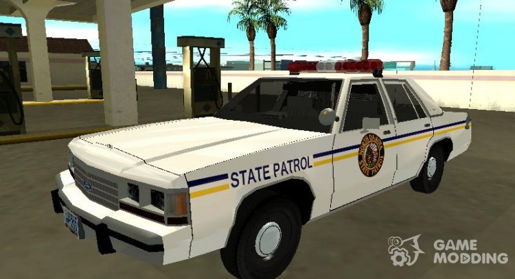 Ford LTD Crown Victoria 1991 North Dakota State Patrol para GTA San Andreas