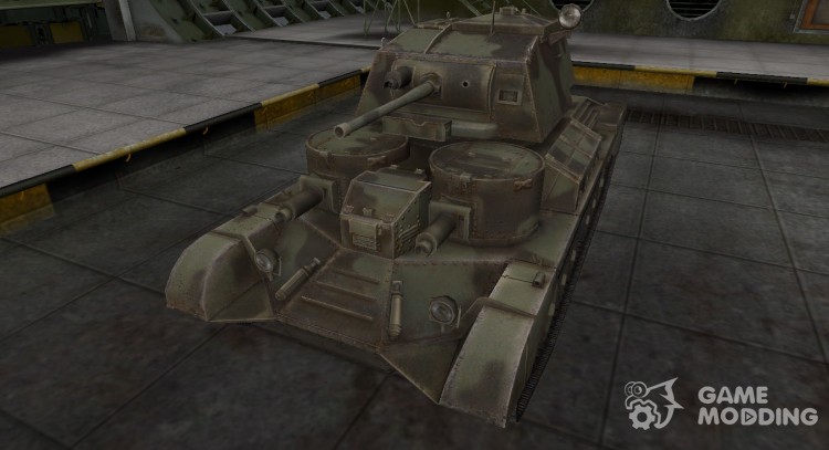 Пустынный скин для Cruiser Mk. I для World Of Tanks