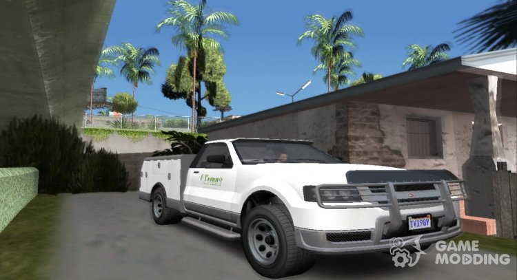 GTA V Vapid Utility Van para GTA San Andreas